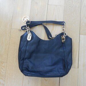 MICHAEL KORS HANDBAG-PURSE-BLACK-SHOULDER BAG